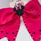 Hot Pink Minnie Studded Bow