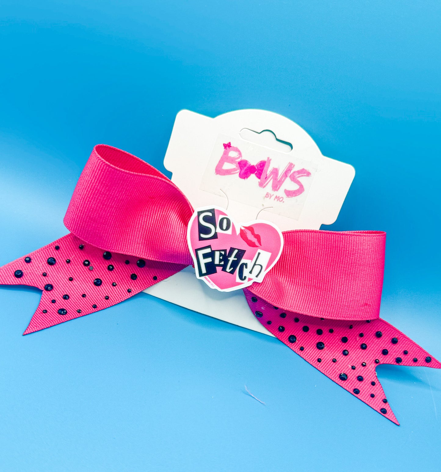 Hot Pink “So Fetch” Bow