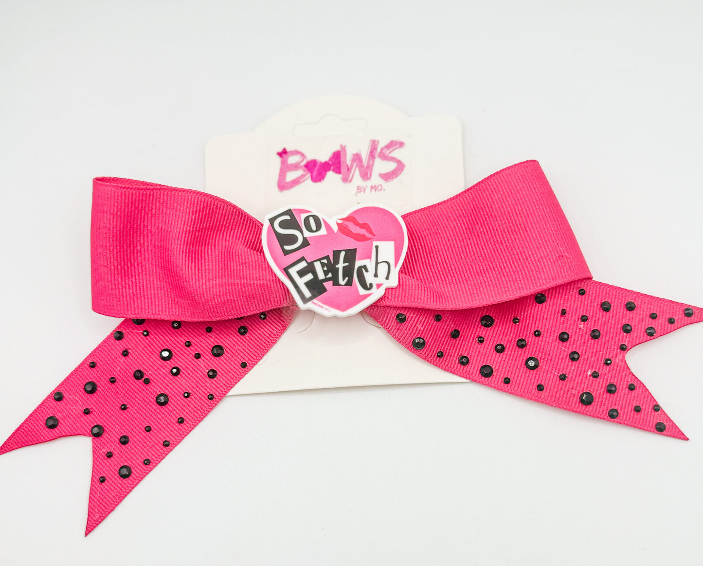 Hot Pink “So Fetch” Bow