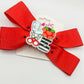 Red Love Back to School Bow