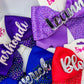 Custom Name Bows in Vibrant Colors