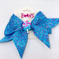 Blue Lollipop Sparkle Bow