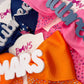 Custom Name Bows in Vibrant Colors