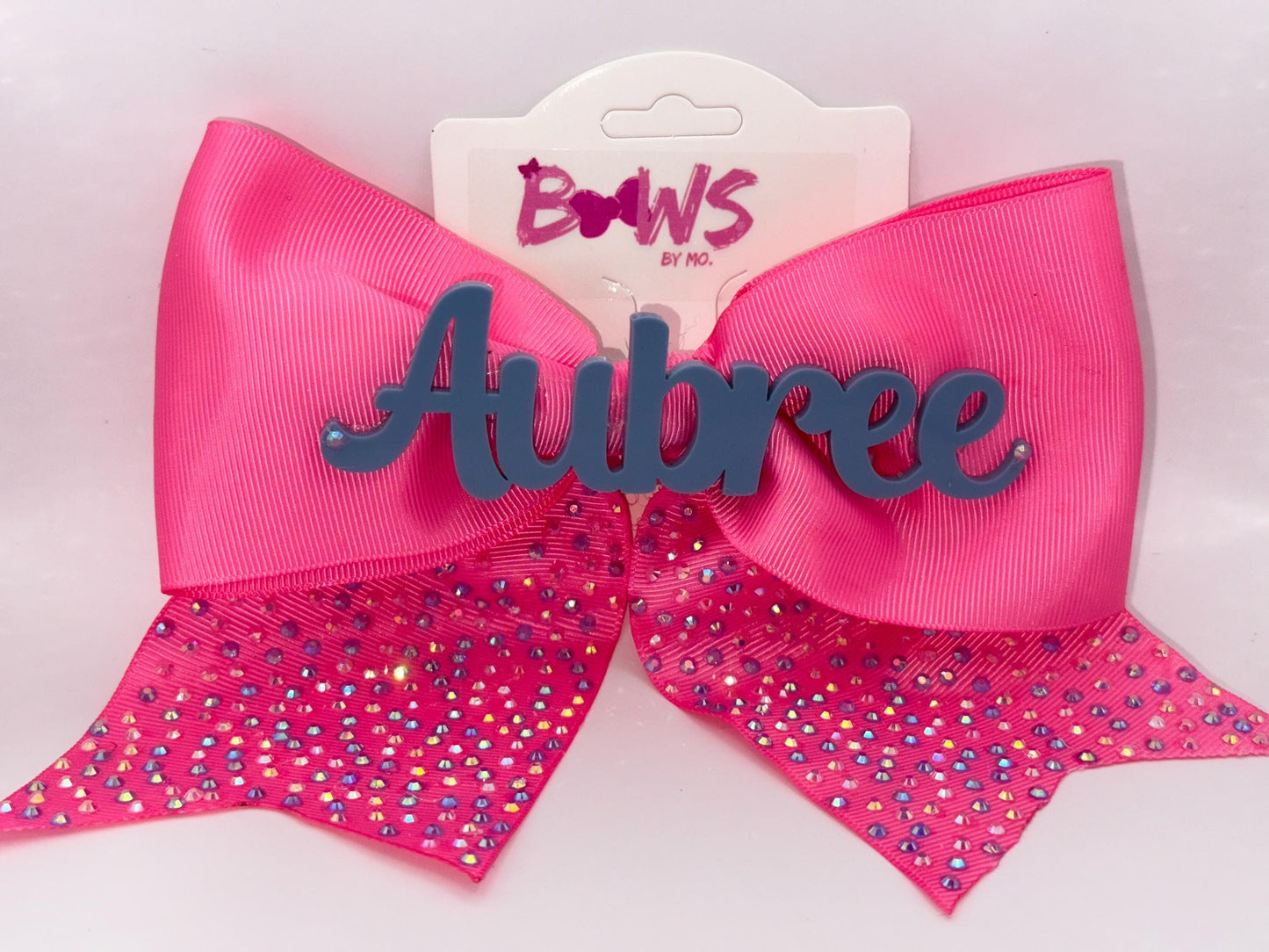 Custom Name Bows in Vibrant Colors