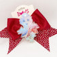 Maroon Princess Winter Sparkle Bow