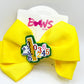 Yellow Numbers Math Bow