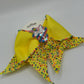 Yellow Bow with Rainbow Mouse Charm