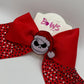 Jack Skellington Christmas Hair Bow | Nightmare Before Christmas Inspired | Holiday Bow by Bows by Mo